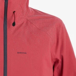 Quechua Veste Imperméable De Randonnée Montagne - MH500 - Femme - Framboise -Quechua veste impermeable de randonnee montagne mh500 femme framboise 2