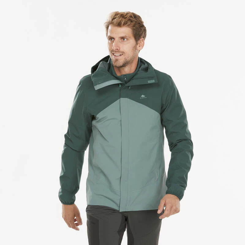 Quechua Veste Légère Imperméable De Randonnée - MH150 - Homme 2 Quechua Veste Légère Imperméable De Randonnée - MH150 - Homme – Image 2