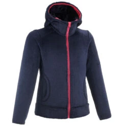 Quechua Veste Polaire Chaude De Randonnée - MH500 Bleu - Enfant 7-15 Ans
