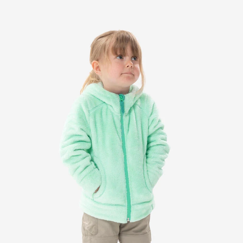 Quechua Veste Polaire Chaude De Randonnée - MH500 Turquoise - Enfant 2- 6 Ans 1 Quechua Veste Polaire Chaude De Randonnée - MH500 Turquoise - Enfant 2- 6 Ans
