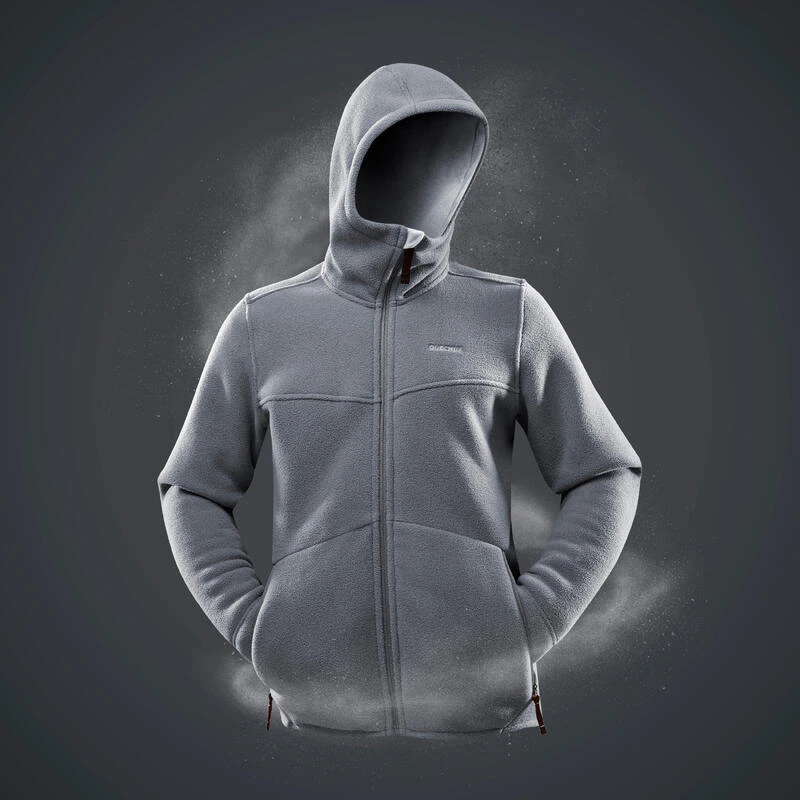 Quechua Veste Polaire Chaude De Randonnée - SH100 U-WARM - Homme 2 Quechua Veste Polaire Chaude De Randonnée - SH100 U-WARM - Homme – Image 2