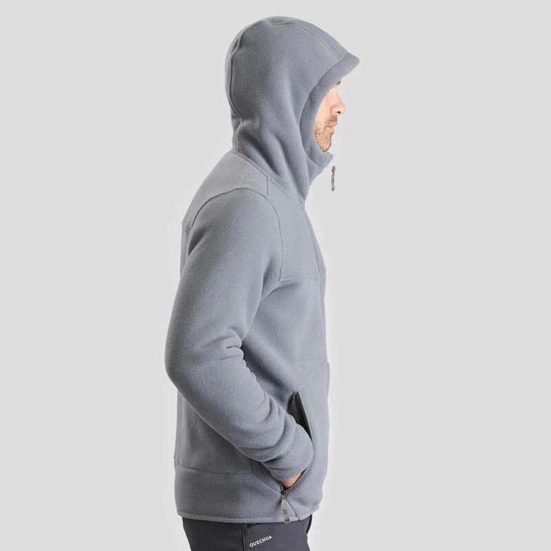 Quechua Veste Polaire Chaude De Randonnée - SH100 U-WARM - Homme 3 Quechua Veste Polaire Chaude De Randonnée - SH100 U-WARM - Homme – Image 3