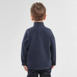 Quechua Veste Polaire De Randonnée - MH150 Bleu Marine - Enfant 2-6 Ans -Quechua veste polaire de randonnee mh150 bleu marine enfant 2 6 ans 3