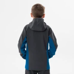 Quechua Veste Softshell De Randonnée MH550 -bleue Et Grise - Enfant 7-15 ANS -Quechua veste softshell de randonnee mh550 bleue et grise enfant 7 15 ans 5