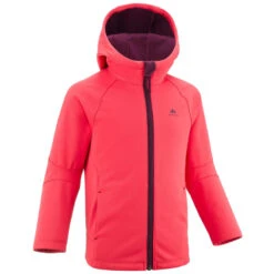 Quechua Veste Softshell De Randonnée - MH550 Rose - Enfant 2 - 6 Ans