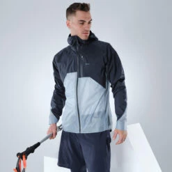 Quechua Veste Ultra Légère De Randonnée Rapide FH 900 Homme Bleu Grise. -Quechua veste ultra legere de randonnee rapide fh 900 homme bleu grise 7