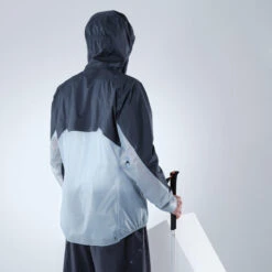 Quechua Veste Ultra Légère De Randonnée Rapide FH 900 Homme Bleu Grise. -Quechua veste ultra legere de randonnee rapide fh 900 homme bleu grise 8